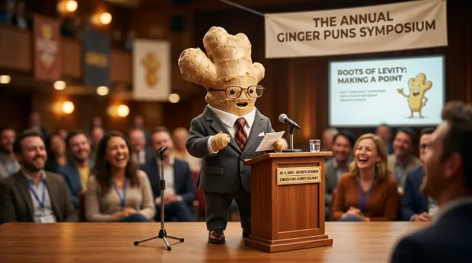 Sassy, Goofy & Totally Silly Ginger Wordplay