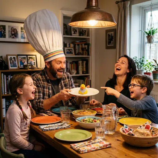 Short & Silly Family Dinner Dad Jokes for Quick Giggles