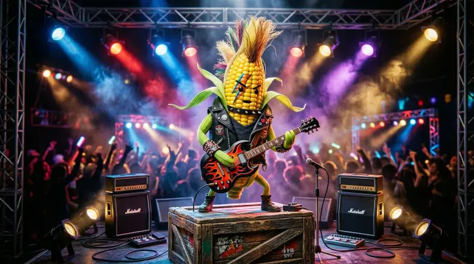 Witty and Shareable Corn Puns for Social Media