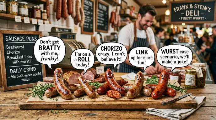 Clever & Captivating Sausage Puns for Instagram