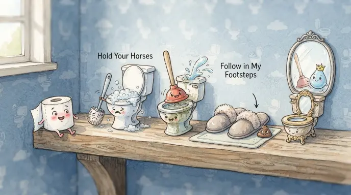 Classic Sayings… But with a Potty Twist