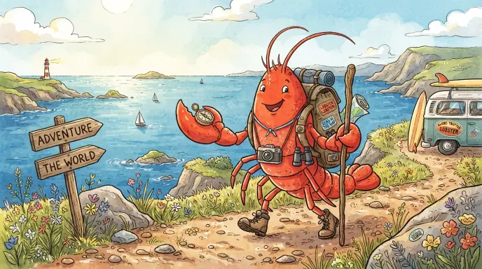 Fun Lobster Puns for Travelers & Adventure Lovers