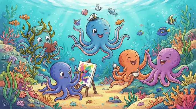 Laugh-Out-Loud Octopus Puns & Captions