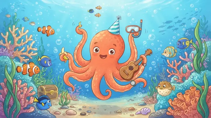Short & Silly Octopus Puns for Quick Giggles