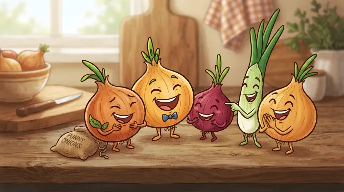 Short & Silly Onion Puns for Quick Giggles