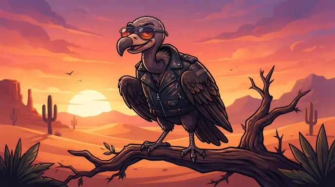 Snappy Vulture One-Liners That Hit Just Right