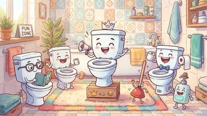 The Best Toilet Wordplay Jokes You’ll Love